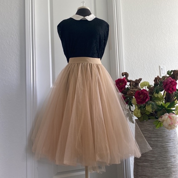 Last one available!Beige puffy tulle skirt- limited edition- Princess style - Picture 11 of 12